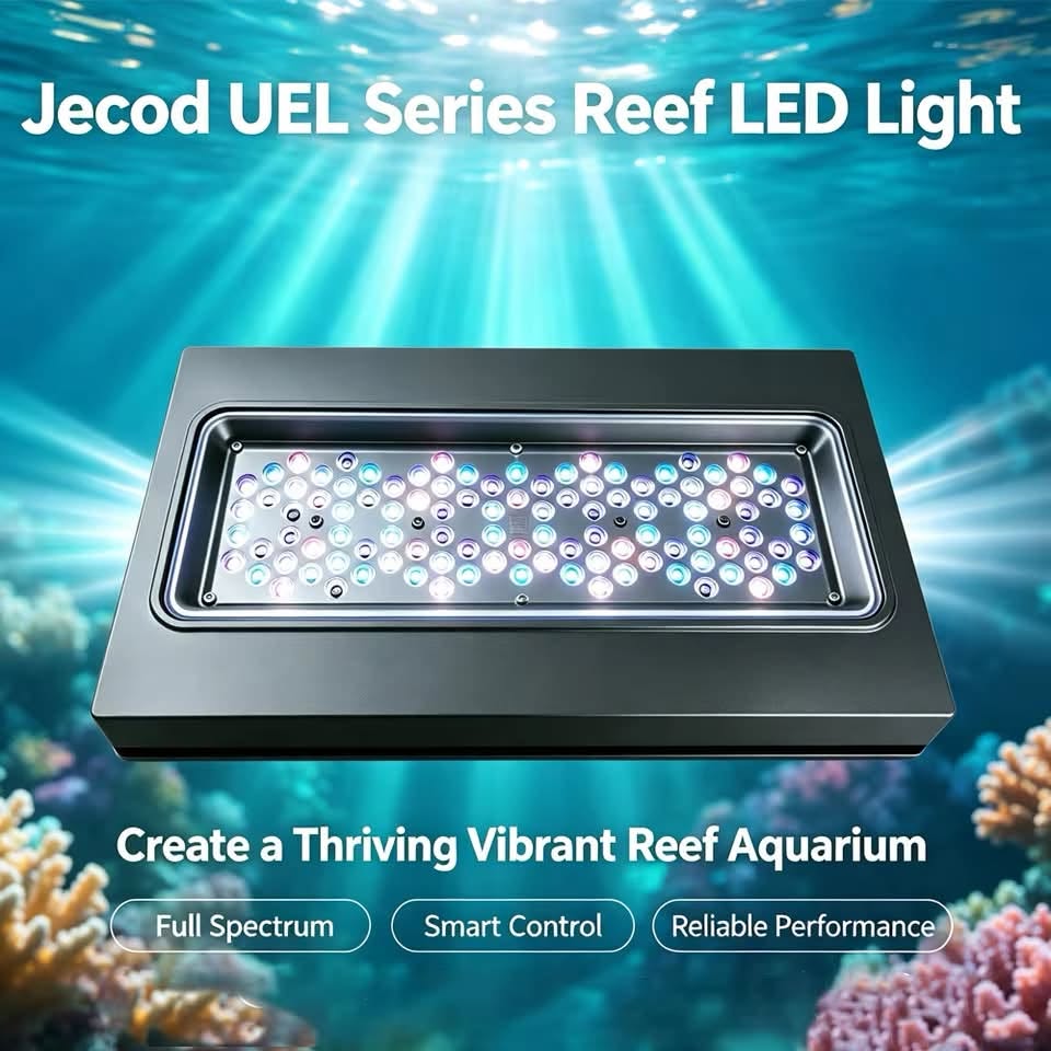 Đèn Jebao UEL 230W - Đèn Hồ San Hô Công Suất Lớn 230W - Bóng Led Cree - Kèm Chân Và Chắn Sáng